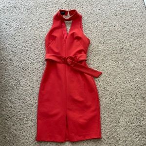 Bebe coral dress